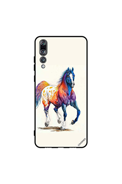 Covernex غطاء حماية لهاتف هواوي بي 20 برو - حصان ملون