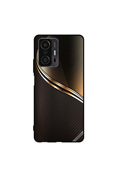 Covernex غطاء حماية لهاتف شاومي 11T برو بنمط سرقة ذهبي داكن