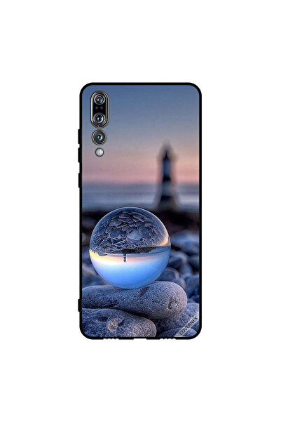 Covernex غطاء حماية لهاتف هواوي بي 20 برو، تصوير رائع للطبيعة في زجاج دائري