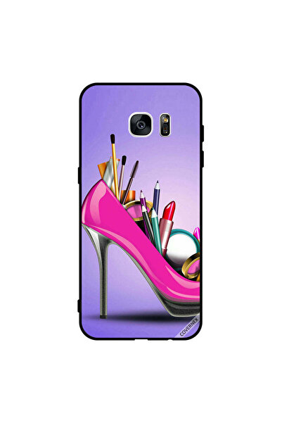 Covernex غطاء حماية لهاتف سامسونج جالاكسي إس 7 إيدج حذاء مع مكياج