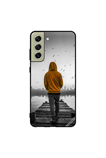 Covernex غطاء حماية لهاتف سامسونج S21 FE - فتى حزين يمشي