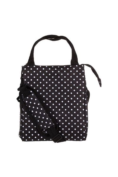 OEM Insulated bag, size 21x16x24 cm, capacity 8 l, Polka dots