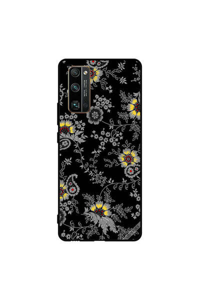 Covernex Protective Case Cover For Honor 30 Pro Grey Floral Black Bg