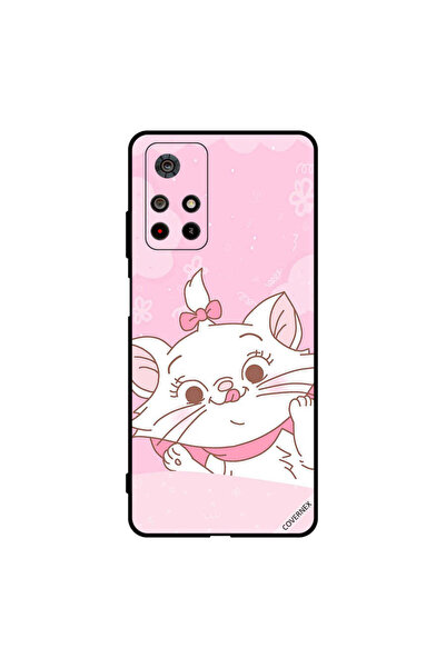Covernex غطاء حماية لهاتف Poco M4 Pro - مشبك شعر وردي