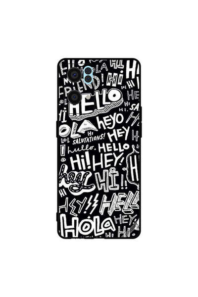 Covernex Protective Case Cover For Oppo Reno7 Pro 5G Hi Hello Tags