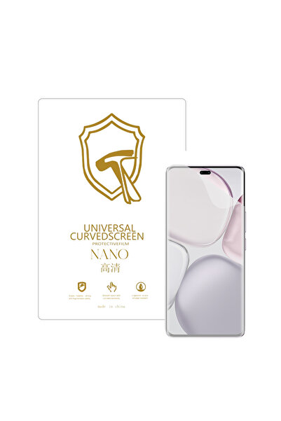 Microcase Honor Magic 7 Lite ile Uyumlu Full Tpu Nano Ön Ekran Koruma Filmi -...