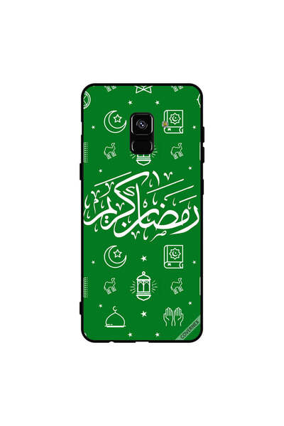 Covernex غطاء حماية لهاتف سامسونج جالاكسي A8+ (2018) رمضان كريم أخضر