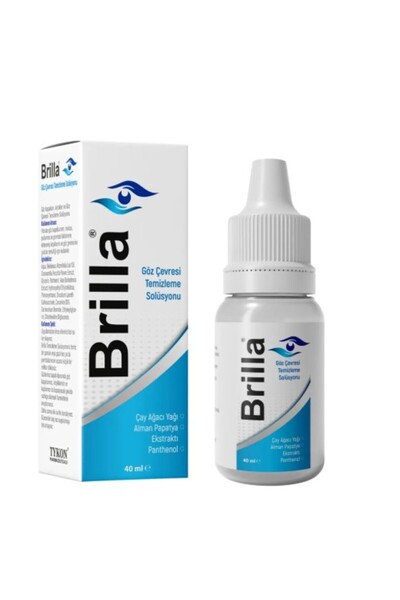 Brilla Göz Çevresi Temizleme Solüsyonu 40ml
