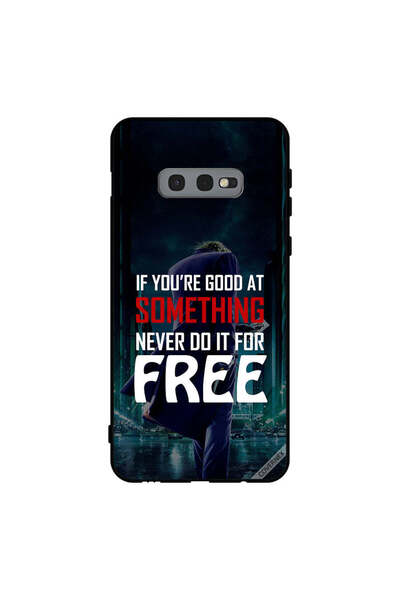 Covernex غطاء حماية لهاتف سامسونج جالكسي S10e إذا كنت جيدًا في شيء ما