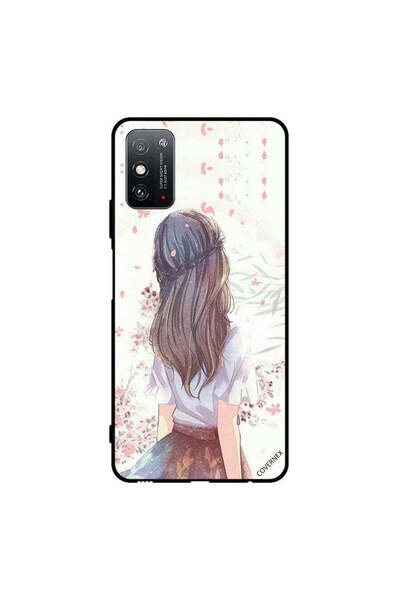 Covernex غطاء حماية لهاتف Honor X10 Max 5G، فتاة لطيفة في تفكير عميق