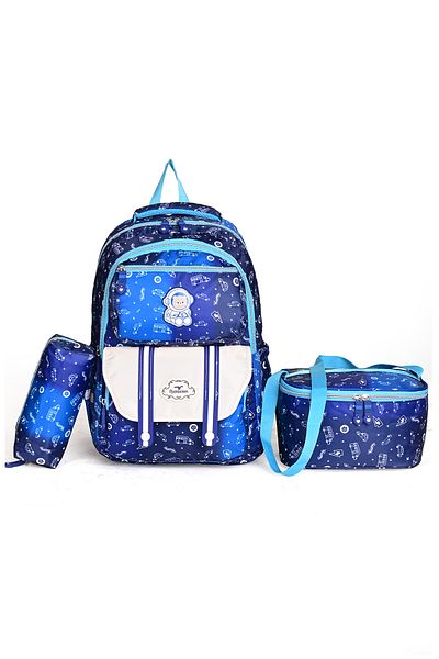 Relaxion 1380 Triple Set – School Bag, Lunchbox & Pen Holder