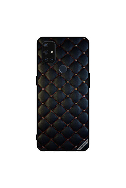 Covernex غطاء حماية لهاتف Oneplus Nord N10 5G بنمط قماش أسود