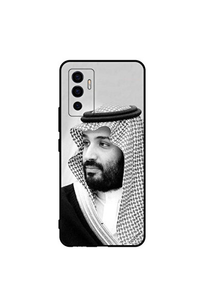 Covernex غطاء حماية لهاتف فيفو V23e 5G صورة محمد بن سلمان بالأبيض والأسود