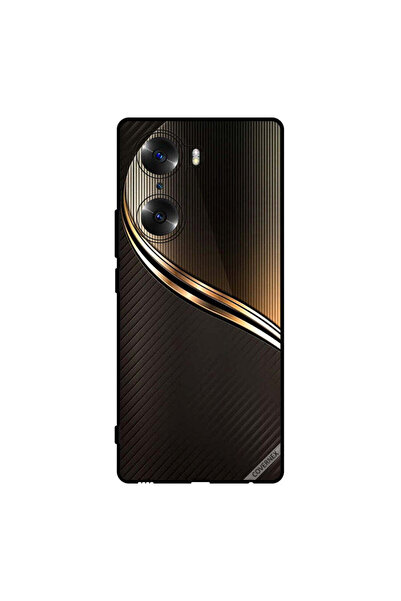 Covernex غطاء حماية لهاتف Honor 60 بنمط سرقة ذهبي داكن