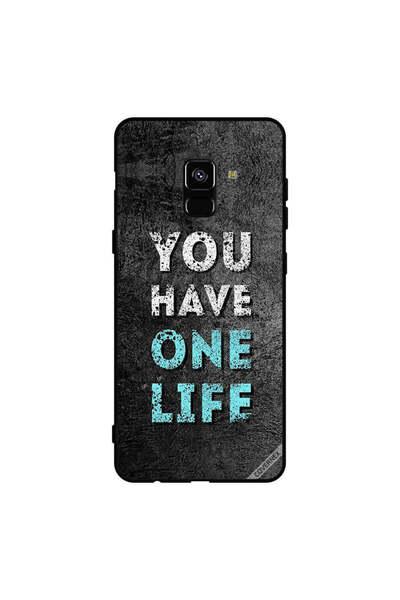 Covernex غطاء حماية لهاتف سامسونج جالاكسي A8+ (2018) لديك حياة واحدة