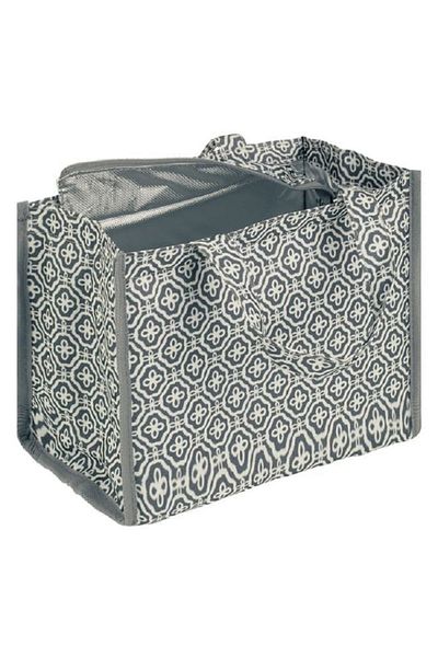 Heinner Geanta izoterma, dimensiune 29x13x23 cm, capacitate 10 l, Alb/Negru