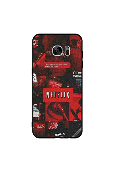 Covernex غطاء حماية لهاتف سامسونج جالاكسي S7 إيدج من نيتفليكس