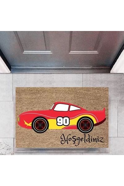 Modarios Door Mat Decorative Digital Print Cars P-2699