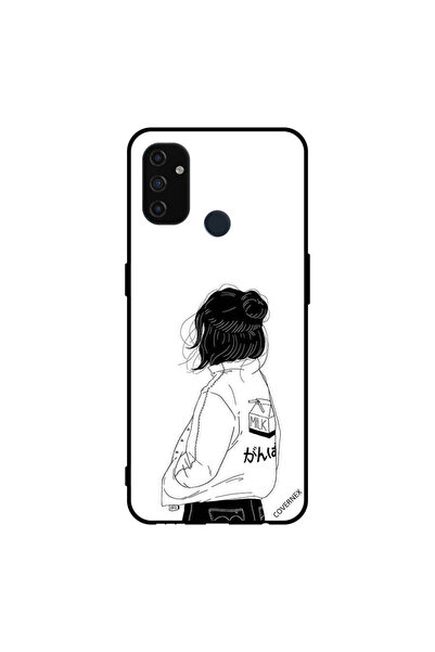 Covernex غطاء حماية لهاتف Oneplus Nord N100 - فتاة تفكر بعمق