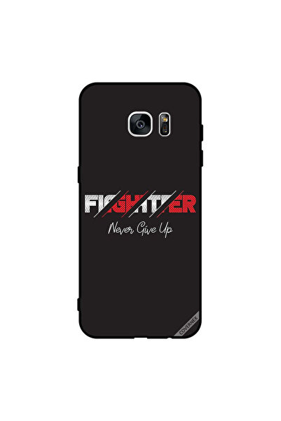 Covernex غطاء حماية لهاتف سامسونج جالاكسي S7 إيدج - المقاتل لا يستسلم أبدًا