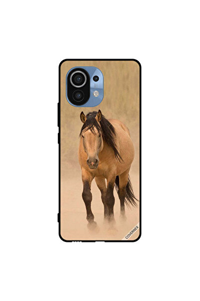 Covernex غطاء حماية لهاتف شاومي مي 11 - سباق الخيل البني