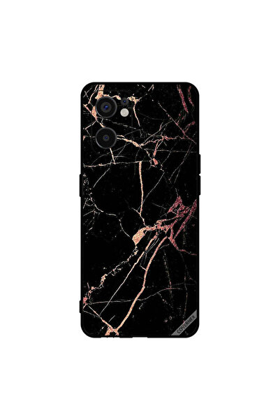 Covernex غطاء حماية لهاتف Oppo Reno7 SE 5G بنمط رخامي أسود