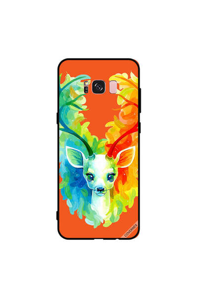 Covernex غطاء حماية لهاتف سامسونج جالاكسي S8+ بتصميم غزال ملون