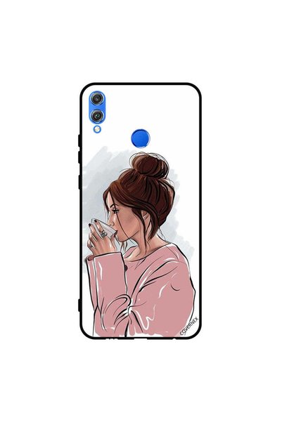 Covernex غطاء حماية لهاتف Honor 8X مع طباعة شاي