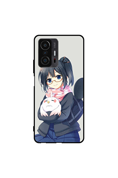 Covernex غطاء حماية لهاتف Xiaomi 11T فتاة تحمل حيوانًا أليفًا