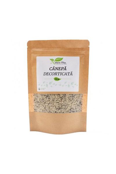 Natura Plus Decorticated Hemp Seeds 250g