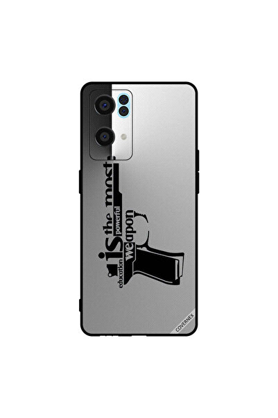 Covernex غطاء حماية لهاتف Oppo Reno7 Pro 5G التعليم هو السلاح الأقوى