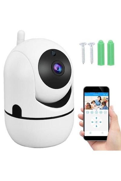 OEM Camera de Supraveghere IP Wifi, Full HD, Night Vision, Alb