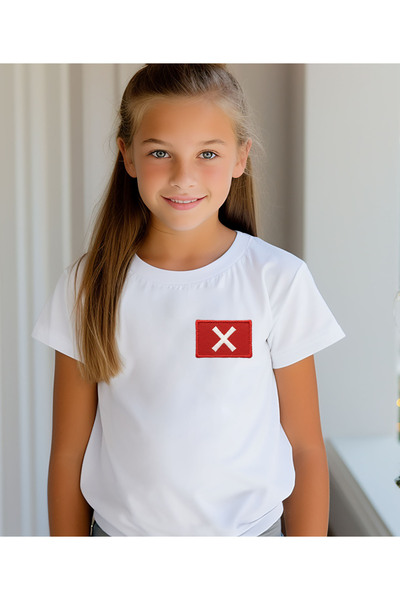 ASELİNDA Tricou imprimat SQUİD GAME X - Tricou unisex din bumbac cu gât rotund