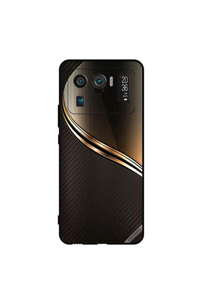 Covernex Protective Case Cover For Xiaomi Mi 11 Ultra Dark Golden Steal Pattern