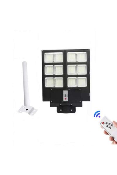 Jortan Solar Street Light with LED Projector, Jortan, 600W - 12 Panels