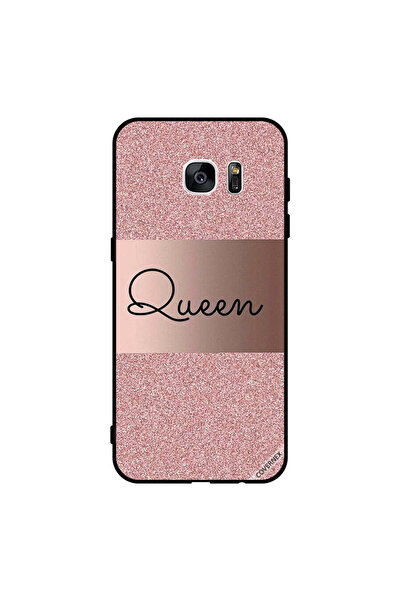 Covernex غطاء حماية لهاتف سامسونج جالاكسي S7 إيدج - كوين جليتر - بيج