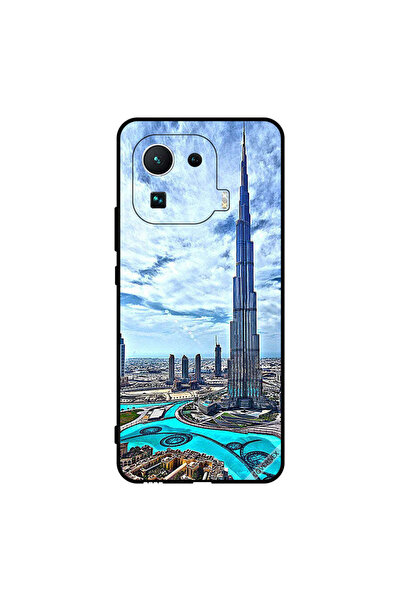 Covernex غطاء حماية لهاتف شاومي مي 11 برو - برج خليفة - غيوم مؤثرة