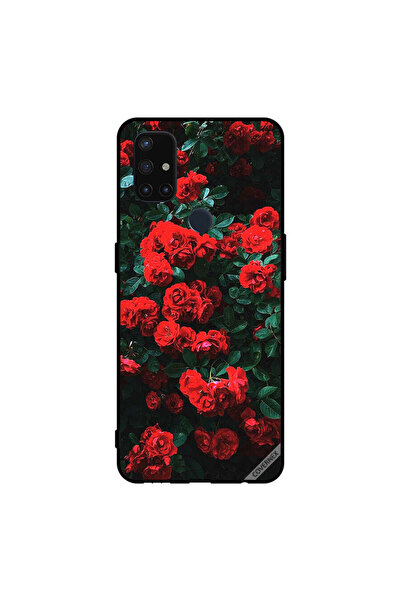 Covernex غطاء حماية لهاتف ون بلس نورد N10 5G، حديقة الورود الحمراء
