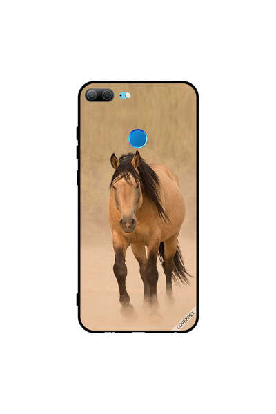 Covernex غطاء حماية لهاتف Honor 9 Lite، سباق الخيل البني