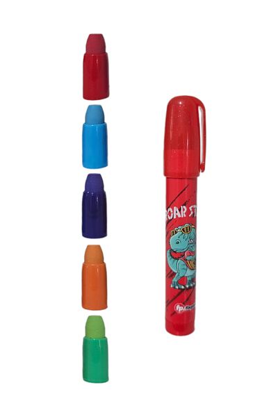 FixPoint Cute Egg-Laying Rocket Eraser Red Dinosaur Dinosaur (1 Piece)