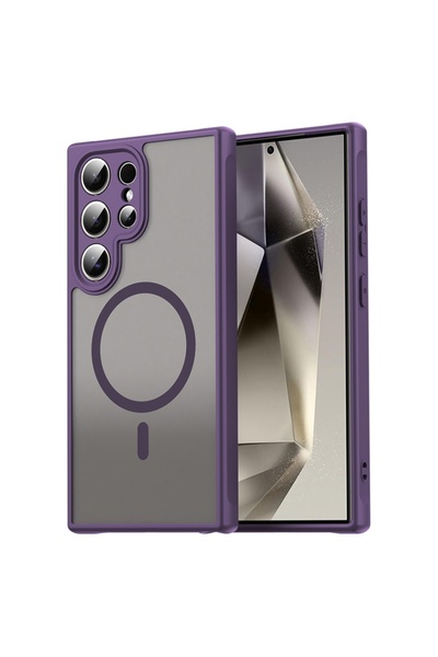 SKYDDAR INNOVATION Θήκη για Samsung Galaxy S24 Ultra, HaloFrost MagSafe II, Α...