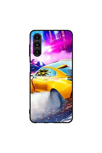 Covernex غطاء حماية لهاتف سامسونج جالاكسي A13 5G - سيارة صفراء