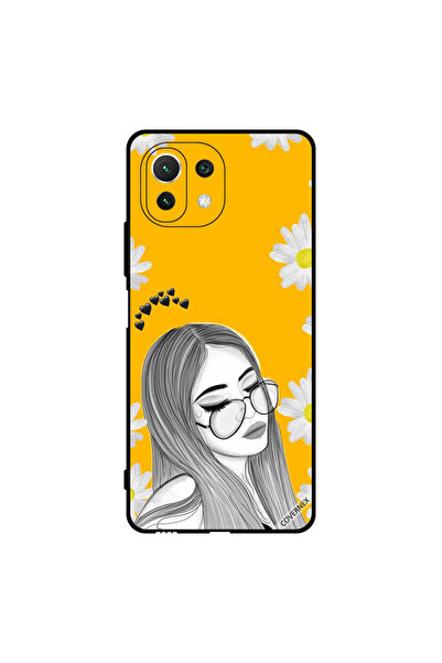 Covernex غطاء حماية لهاتف شاومي مي 11 لايت - فتاة تحب خيالات النظارات