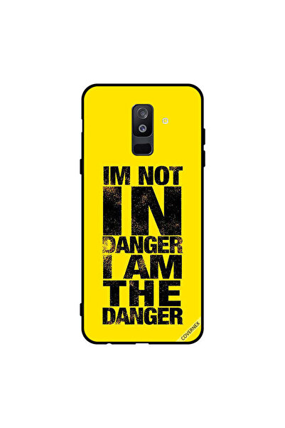 Covernex غطاء حماية لهاتف سامسونج جالاكسي A6+ (2018) أنا لست في خطر أنا الخطر