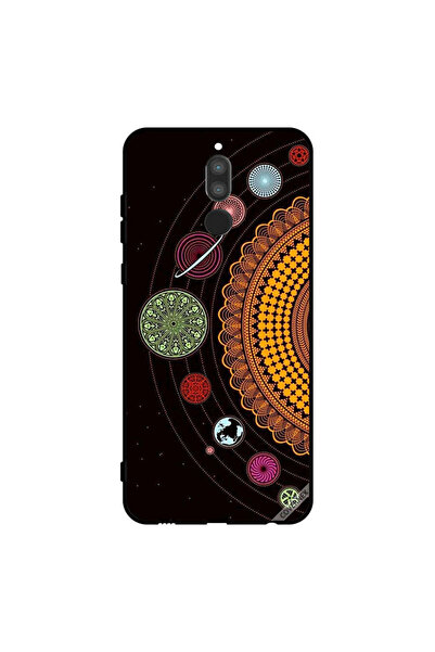 Covernex غطاء حماية لهاتف هواوي ميت 10 لايت - أشكال ماندالا الفضائية