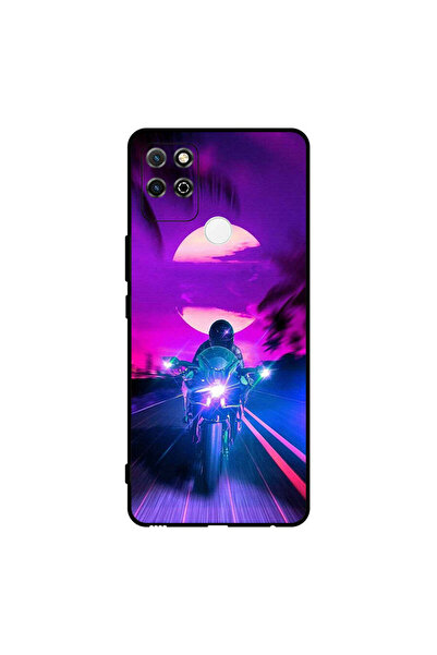Covernex غطاء حماية لهاتف Honor Play 5T Biker Leaving Moon Behind