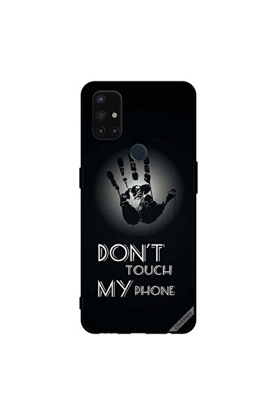 Covernex غطاء حماية لهاتف Oneplus Nord N10 5G مطبوع عليه عبارة "لا تلمس هاتفي...