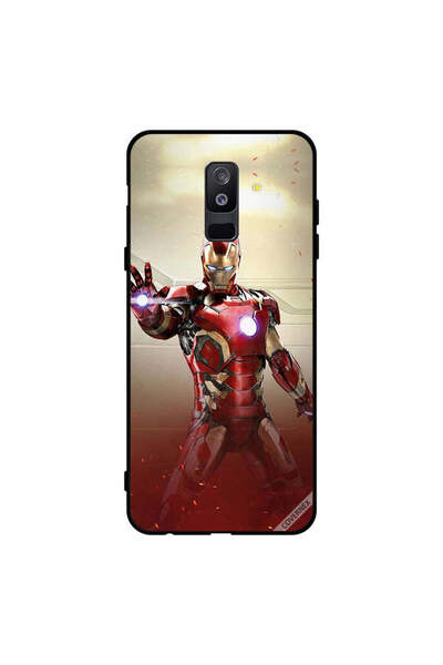 Covernex غطاء حماية لهاتف سامسونج جالاكسي A6+ (2018) Iron Man Defense