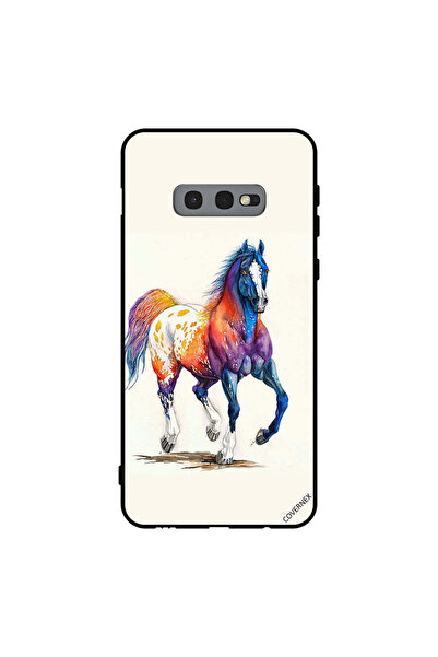 Covernex غطاء حماية لهاتف سامسونج جالاكسي S10e - حصان ملون