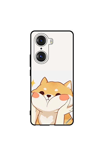 Covernex غطاء حماية لهاتف Honor 60 Pro مع صورة قطة محبة أثناء حملها من الشيكات